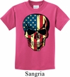 USA Skull Kids Shirt