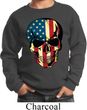USA Skull Kids Sweatshirt