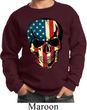 USA Skull Kids Sweatshirt