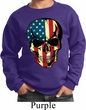 USA Skull Kids Sweatshirt