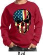 USA Skull Kids Sweatshirt