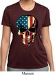 USA Skull Ladies Moisture Wicking Shirt