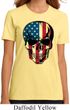 USA Skull Ladies Organic Shirt