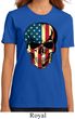 USA Skull Ladies Organic Shirt