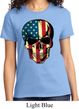 USA Skull Ladies Shirt