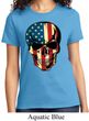 USA Skull Ladies Shirt