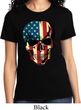 USA Skull Ladies Shirt