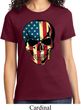 USA Skull Ladies Shirt