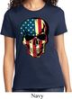 USA Skull Ladies Shirt