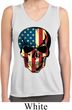 USA Skull Ladies Sleeveless Moisture Wicking Shirt