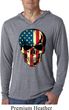 USA Skull Lightweight Hoodie Shirt