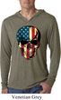 USA Skull Lightweight Hoodie Shirt