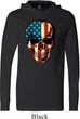 USA Skull Lightweight Hoodie Tee