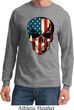 USA Skull Long Sleeve Shirt