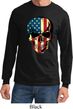 USA Skull Long Sleeve Shirt
