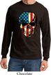USA Skull Long Sleeve Shirt