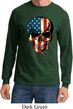 USA Skull Long Sleeve Shirt