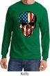 USA Skull Long Sleeve Shirt