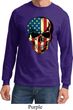 USA Skull Long Sleeve Shirt