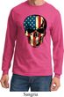USA Skull Long Sleeve Shirt