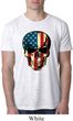 USA Skull Mens Burnout Shirt