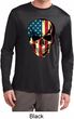 USA Skull Mens Dry Wicking Long Sleeve Shirt