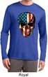 USA Skull Mens Dry Wicking Long Sleeve Shirt