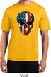 USA Skull Mens Moisture Wicking Shirt