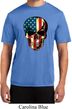 USA Skull Mens Moisture Wicking Shirt
