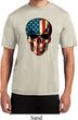 USA Skull Mens Moisture Wicking Shirt