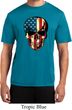 USA Skull Mens Moisture Wicking Shirt