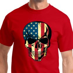 USA Skull Mens Shirts