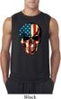 USA Skull Mens Sleeveless Shirt