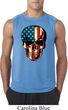 USA Skull Mens Sleeveless Shirt