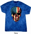 USA Skull Mineral Tie Dye Shirt