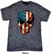 USA Skull Mineral Tie Dye Shirt