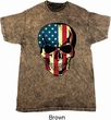 USA Skull Mineral Tie Dye Shirt