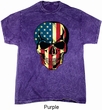 USA Skull Mineral Tie Dye Shirt