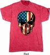 USA Skull Mineral Tie Dye Shirt