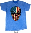 USA Skull Mineral Tie Dye Shirt