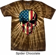 USA Skull Spider Tie Dye Shirt