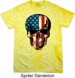 USA Skull Spider Tie Dye Shirt