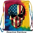 USA Skull Tie Dye Bag
