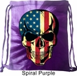USA Skull Tie Dye Bag