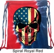 USA Skull Tie Dye Bag
