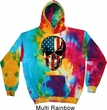 USA Skull Tie Dye Hoodie