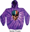 USA Skull Tie Dye Hoodie