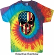 USA Skull Tie Dye Shirt