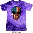 USA Skull Tie Dye Shirt