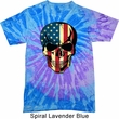 USA Skull Tie Dye Shirt